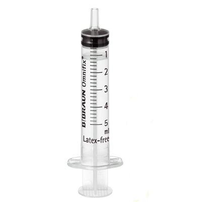 B.Braun GmbH Omnifix solo, Einmalspritze, 5 ml (100 St&uuml;ck) Luer-Konus, 3-teilig
