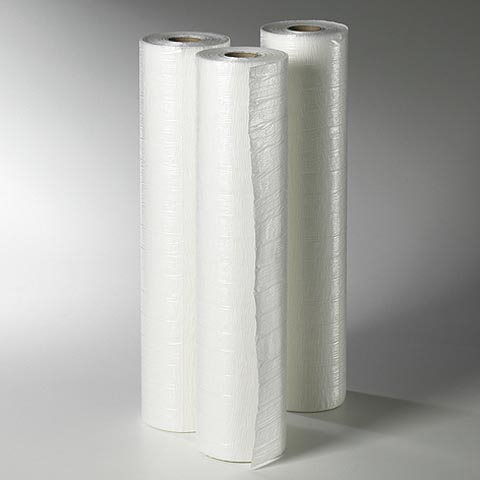 Care Diagnostika &Auml;rztekrepp /Liegenrollen, PE-beschichtet, 39 cm x 50 mtr. (6 Rollen)wei&szlig;, 1-lagig