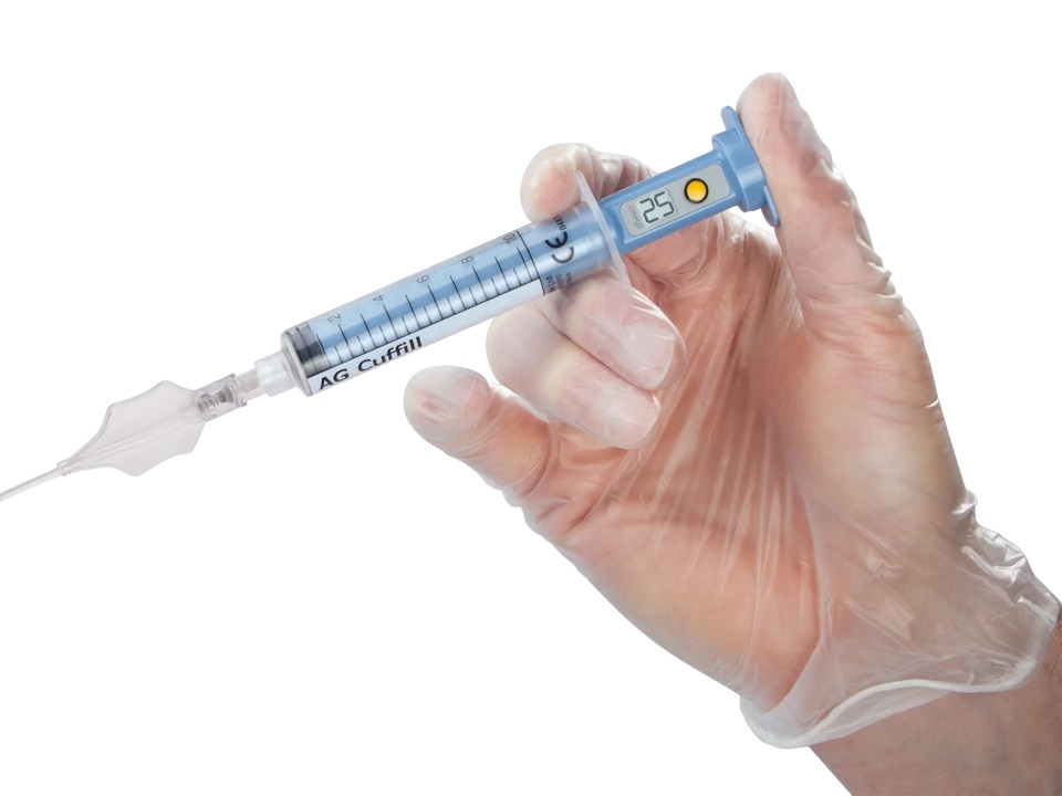 VBM Cuffill digitale Cuffdruckspritze