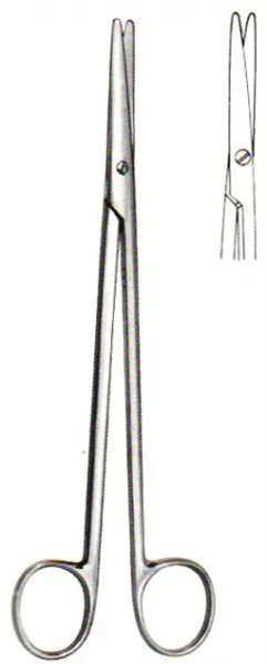 Prparierschere n. Metzenbaum gerade , st/st, 14,0 cm
