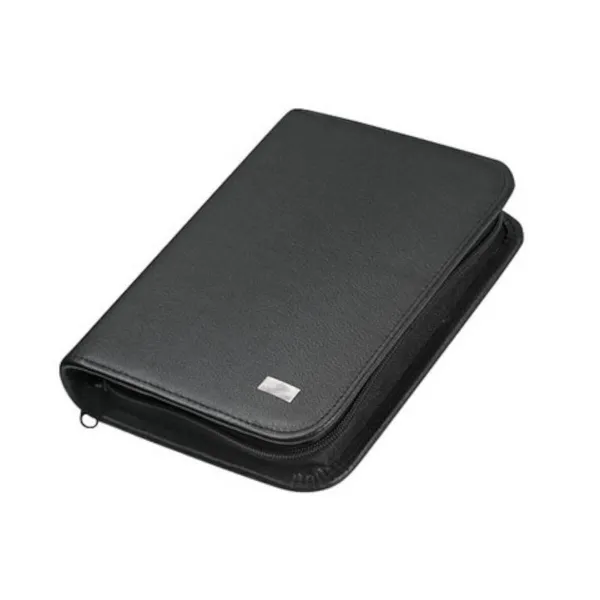 Instrumenten-Etui, echt Leder schwarz, fr 12 Instrumente