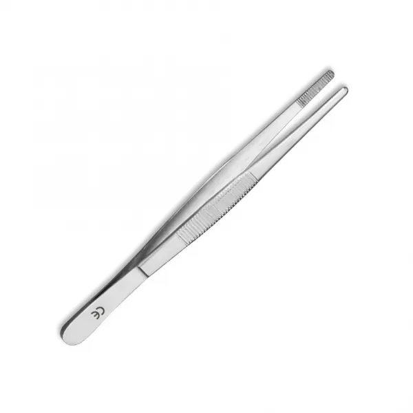 Pinzette, anatomische Standard, breit, 13,0 cm