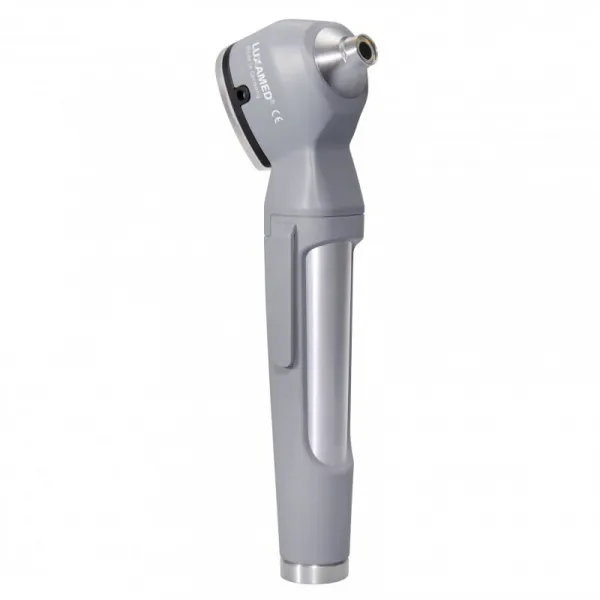 LuxaScope Auris LED Otoskop 3,7 V mit Akku und USB grau