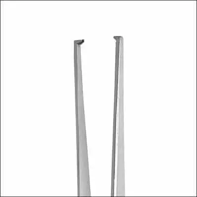 Einmal-Pinzetten chirurgisch mittelbreit, 14,5 cm, 1 x 2 Zhne, Metall, einzeln verpackt steril 25 Stck