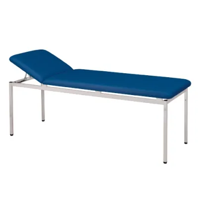 Varimed Untersuchungsliege 650 x 1950 x 70 mm, Gestell wei RAL 9002 Ocean 52 Classic