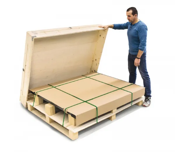 Edelstahl-Durchfahrwaage Kern NFN600K-1M, Wiegefläche 1000 x 1000 mm ohne Eichung