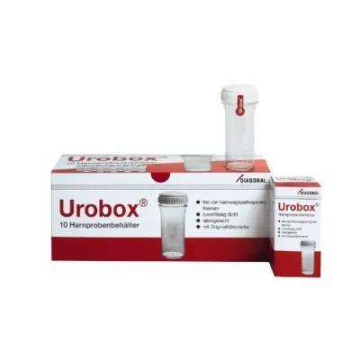 Urobox Harnprobenbehlter von Diagonal (10 Stck)