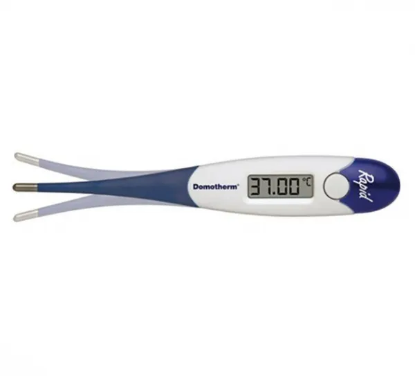 Fieberthermometer Domotherm rapid Digital mit flexibeler Mespitze, wasserdicht