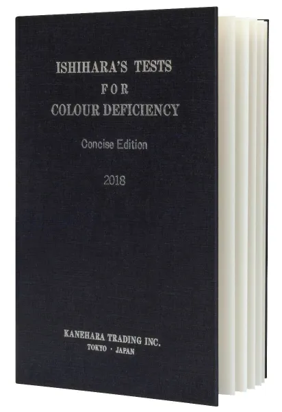 Farbsehtest, Farbtafeln nach Ishihara zur Prfung von  angeborenen Rot-Grn-Sehstrungen 14 Farbsehtafeln