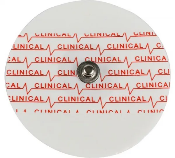 Einmal EKG-Elektrode, Schaumstoff, mit Druckknopf, 55 mm drm. (30 Stck)