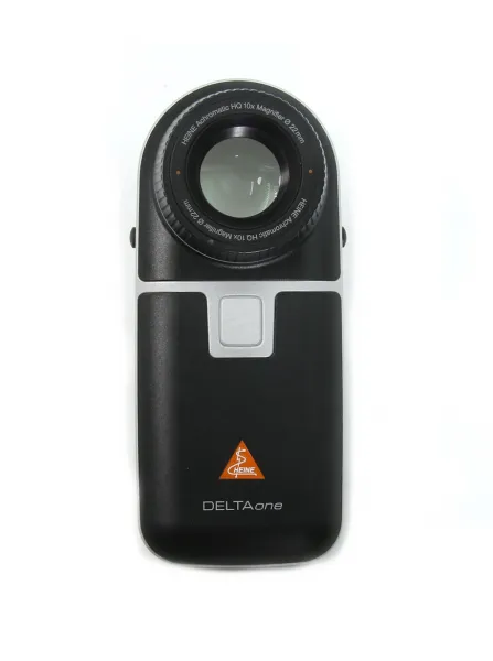 DELTAone Dermatoskop LED White Edition, wei-silber