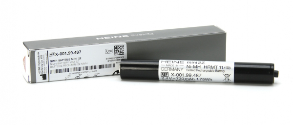 Heine Ladebatterie MINI 2Z 2,5 V Akku wiederaufladbar fr Mini 3000 Griffe