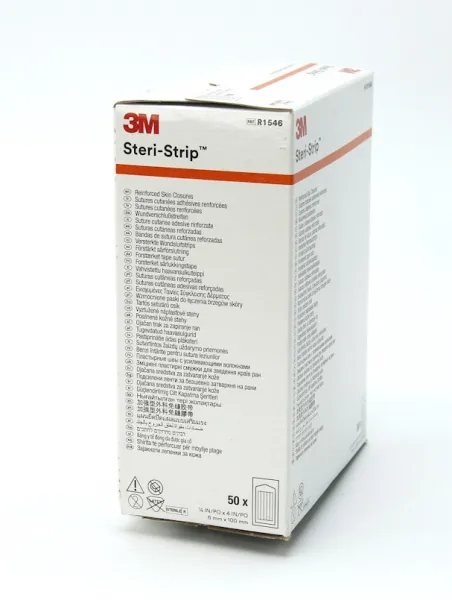 Steri-Strip Wundverschlussstreifen, steril, 6,0 x 100 mm (50x10 Stück)
