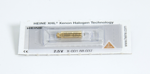 Ersatzlampe Heine für mini 2000 FO, alpha Otoskop, XHL Xenon Halogen 2,5 V