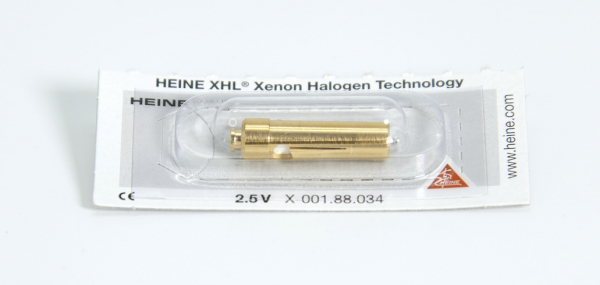 Ersatzlampe Heine für Mini2000 Dermatoskop, alpha+Dermatoskop + alpha+ Leuchtlupe, XHL Xenon Halogen 2,5 V