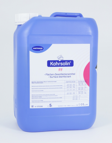 Kohrsolin FF, formaldehydfreies Flchendesinfektionsmittel, 5 Liter