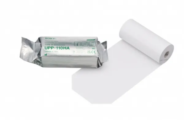 Videoprinterpapier Original Sony Ultra High Density UPP-110 HA (1 Rolle) 110 mm x 18 m