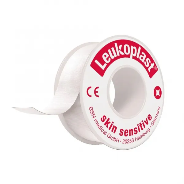 Leukoplast Skin Sensitive Rollenpflaster, 2,6 m x 2,50 cm, wei (12 Rollen)