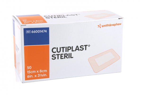 Cutiplast steril Wundverband, 15 x 8 cm (50 Stck)