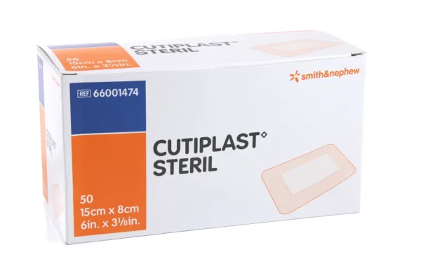 Cutiplast steril Wundverband, 15 x 8 cm (50 Stck)