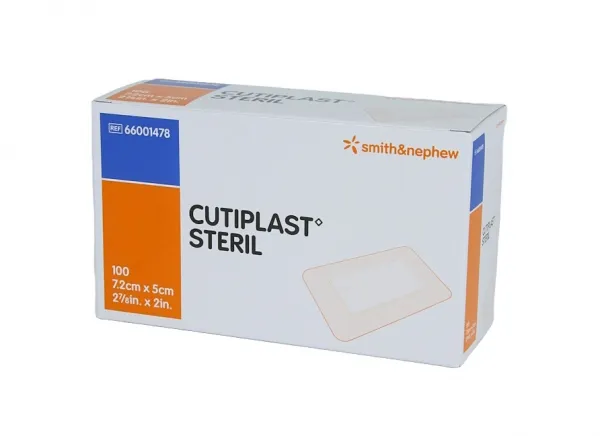 Cutiplast steril Wundverband, 7,2 x 5 cm (100 Stck)