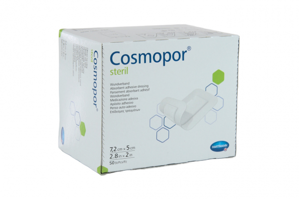 Cosmopor steril, selbstklebender Wundverband, 7,2 x 5 cm (50 Stck)