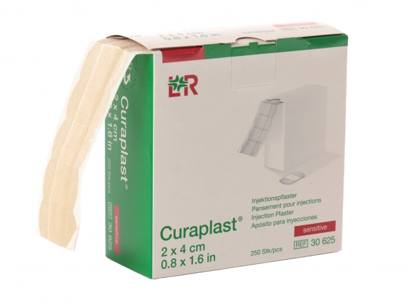 Curaplast sensitive Injektionspflaster, 2 x 4 cm (250 Stck)