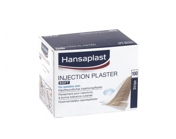 Hansaplast soft Injektionspflaster, 40 mm x 19 mm, (100 Stck)