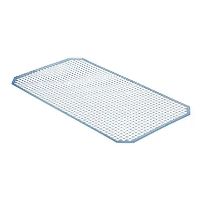 Silikon-Gittermatte, blau, Wabenstruktur, fr Steril Container, 480 x 250 mm