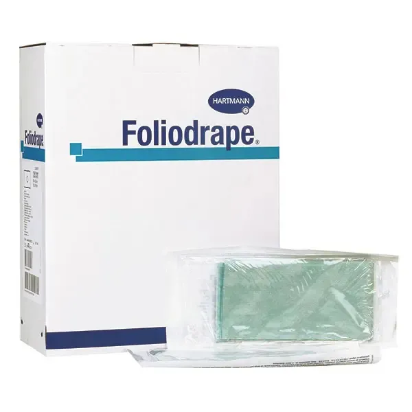 Foliodrape Protect Lochtuch selbstklebend 45 x 75 cm (65 Stck) 2-teilig steril