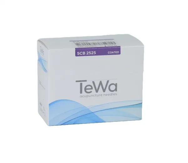 Akupunkturnadeln TeWa 5CB-Typ, CU-Griff o.Fhrrohr (1000 Stck zu 5 Stck geblistert) 0,25 x 25 mm