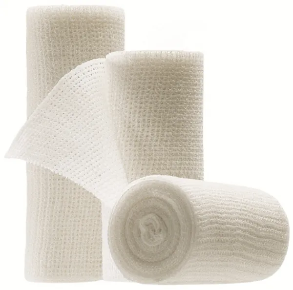 Mollelast Mullbinden wei (100 Stck) 8,0 cm x 4 mtr.