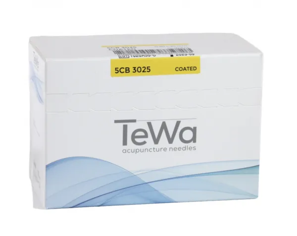Akupunkturnadeln TeWa 5CB-Typ, CU-Griff o.Fhrrohr (1000 Stck zu 5 Stck geblistert) 0,30 x 25 mm