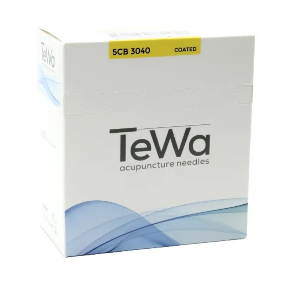 Akupunkturnadeln TeWa 5CB-Typ, CU-Griff o.Fhrrohr (1000 Stck zu 5 Stck geblistert) 0,30 x 40 mm