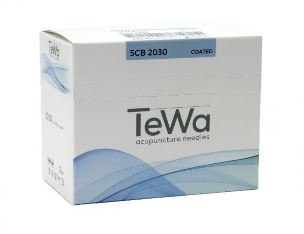 Akupunkturnadeln TeWa 5CB-Typ, CU-Griff o.Fhrrohr (1000 Stck zu 5 Stck geblistert) 0,20 x 30 mm