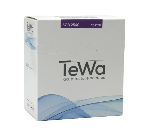 Akupunkturnadeln TeWa 5CB-Typ, CU-Griff o.Fhrrohr (1000 Stck zu 5 Stck geblistert) 0,25 x 40 mm
