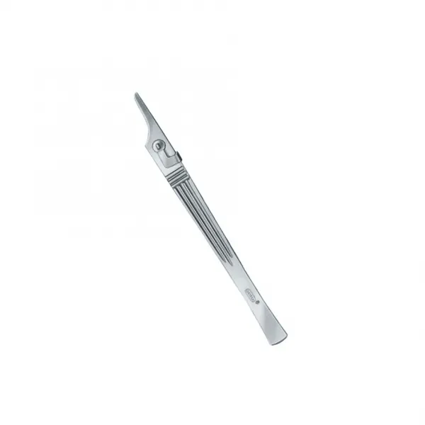 Bayha Skalpellgriff, Fig.4 geriffelter Griff 18 cm lang