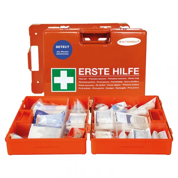 Erste Hilfe Betriebs Verbandkoffer, Multi detect, DIN 13157, fr Food u.Lebensmittelindustrie