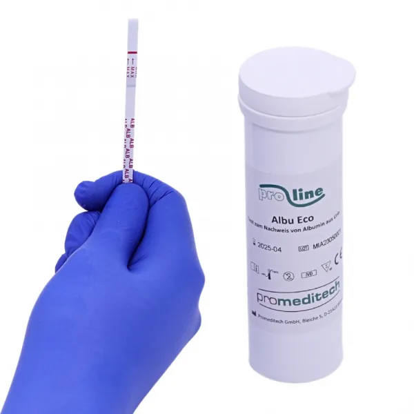 Urinteststreifen ProLine Albu Eco Mikroalbumintest (20 Stck)