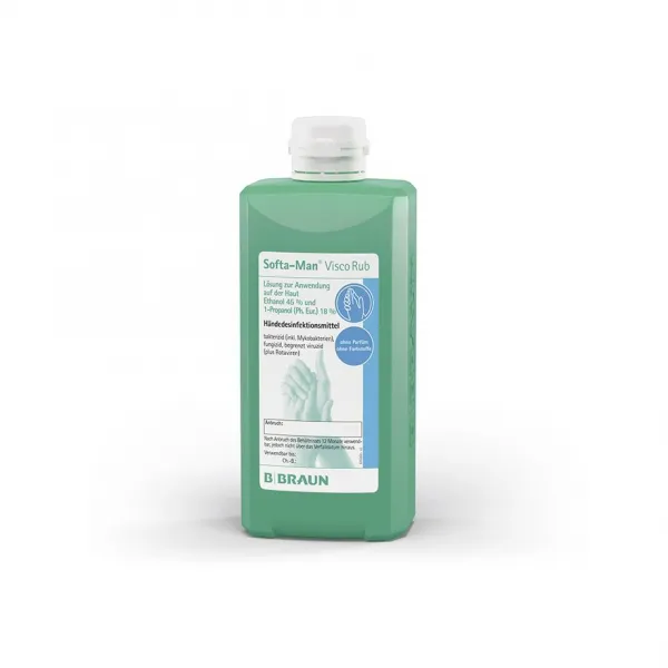 B.Braun Wandspender Sparpaket: 2 x 500 ml ELS Spender, Tropfenschale und Erstbefllung mit Seife und Desinfektion