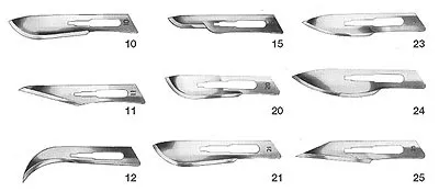 Medimex/Kiato Plus Einmal-Skalpellklingen, steril einzeln verpackt (100 Stck) Fig. 11