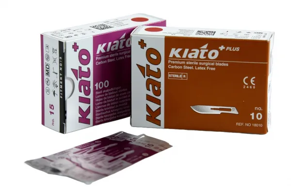 Medimex/Kiato Plus Einmal-Skalpellklingen, steril einzeln verpackt (100 Stck) Fig. 18