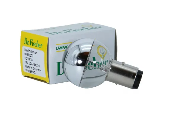 Ersatzlampe Heraeus/Hanaulux, 56018550, 24 V, 40 W, Bajonettsockel BA15d 