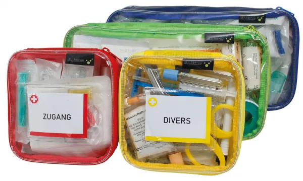 Notfallkoffer Modultaschen-Set in 2 verschiedenen Gren und Farben