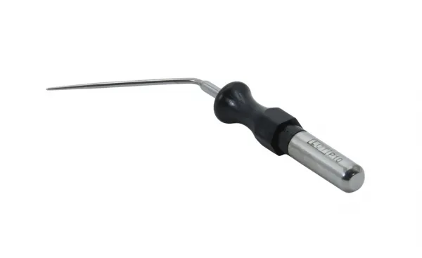 HF-Nadel-Elektrode, monopolar, isolierter 4 mm Anschlu-Schaft abgewinkelt