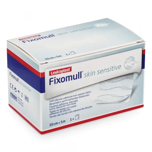 Fixomull skin senstive Klebeverband, 10,0 cm x 5,0 mtr.
