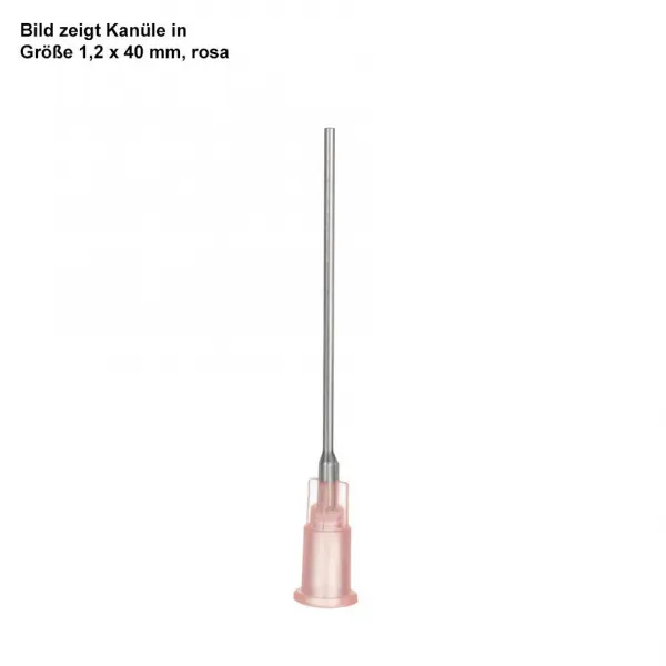 Sterican Einmal Mix-Kanlen Blunt, stumpf, 1,2 x 40 mm rosa
