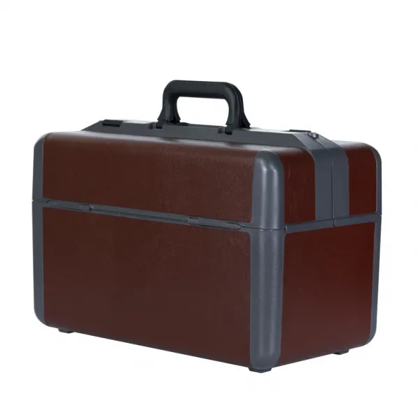 Arztkoffer Drasol IDEAL gro, 44 x 24 x 29 cm Kunstleder-Besatz Bordeaux