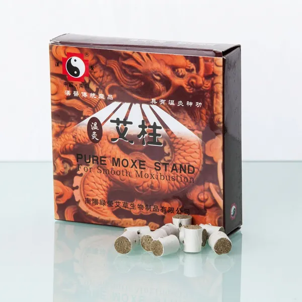 SL Moxa Htchen, zum Aufstecken auf die Nadel (200 Stck) Nadel-Moxa
