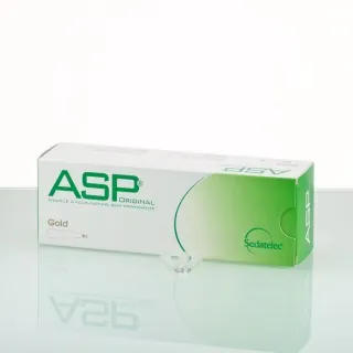 ASP Ohrakupunkturnadeln, Sedatelec, Gold (8 Stück)